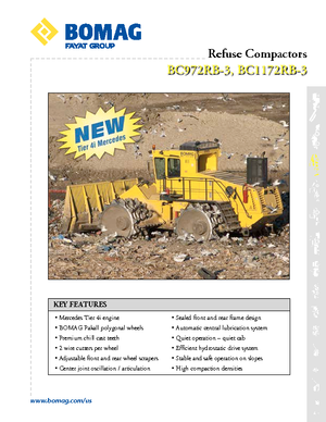 Kompaktori otpada Bomag BC 1172 RB 3