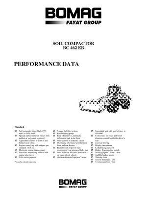 Kompaktori otpada Bomag BC 462 EB