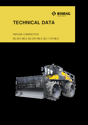 Kompaktori otpada Bomag BC 873 RB 5