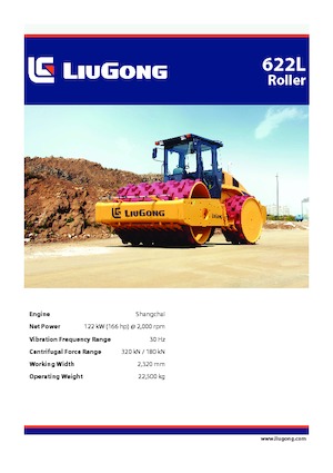 Kompaktori otpada Liugong CLG622L 