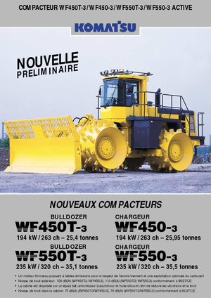 Kompaktori otpada Komatsu WF450-3