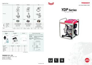 Pumpe za otpadne vode Yanmar YDP40N-E