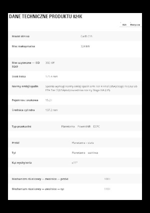 Dozeri na kotačima Caterpillar 824K