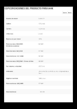 Dozeri na kotačima Caterpillar 844K