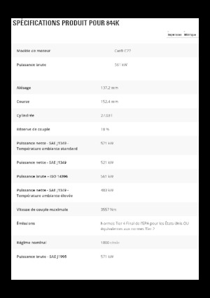 Dozeri na kotačima Caterpillar 844K
