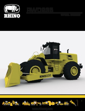Dozeri na kotačima RHINO RWD235