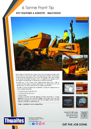 Damperi na kotačima Thwaites MACH2260