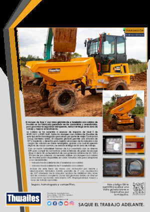 Damperi na kotačima Thwaites MACH2462
