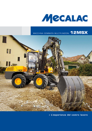 Bageri na kotačima Mecalac 12 MSX