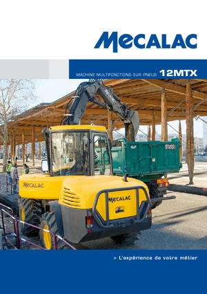 Bageri na kotačima Mecalac 12 MTX