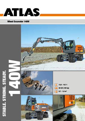 Bageri na kotačima Atlas 140 W