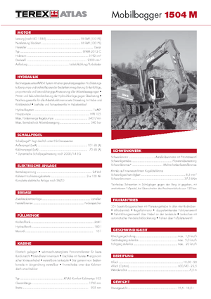 Bageri na kotačima Atlas 1504 M