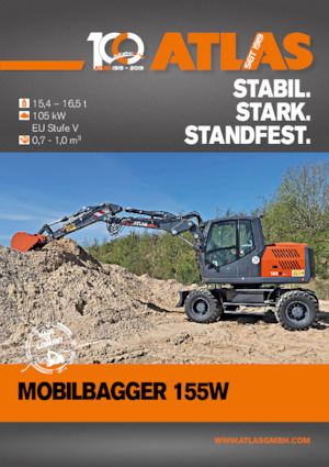 Bageri na kotačima Atlas 155 W