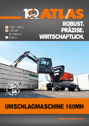 Bageri na kotačima Atlas 160 MH