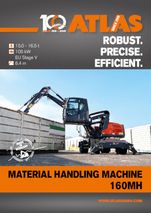 Bageri na kotačima Atlas 160 MH