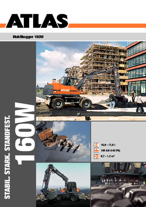 Bageri na kotačima Atlas 160 W