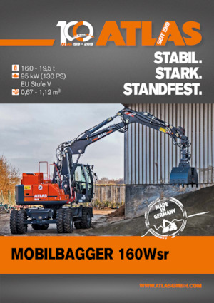 Bageri na kotačima Atlas 160 W-SR 