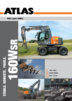 Bageri na kotačima Atlas 160 W-SR