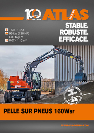 Bageri na kotačima Atlas 160 W-SR 