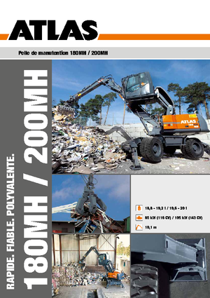 Bageri na kotačima Atlas 200 MH