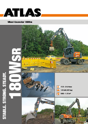 Bageri na kotačima Atlas 180 W-SR