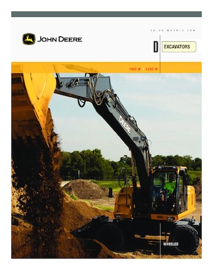 Bageri na kotačima John Deere Construction 220D W