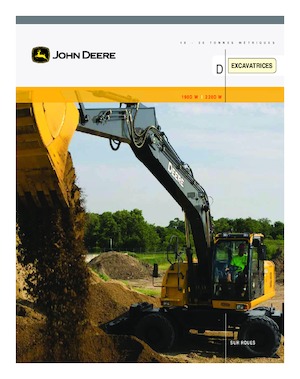 Bageri na kotačima John Deere Construction 220D W
