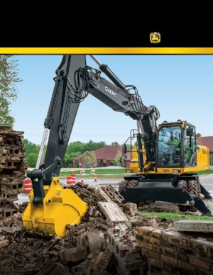 Bageri na kotačima John Deere Construction 190G W