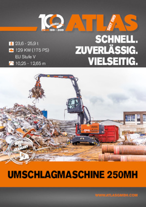 Bageri na kotačima Atlas 250 MH