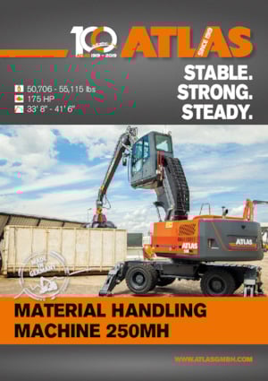 Bageri na kotačima Atlas 250 MH