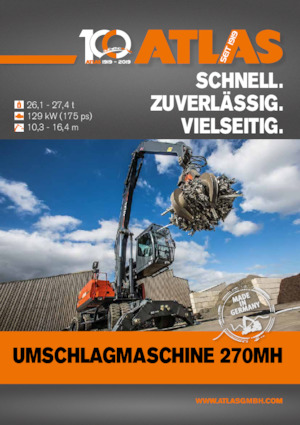 Bageri na kotačima Atlas 270 MH