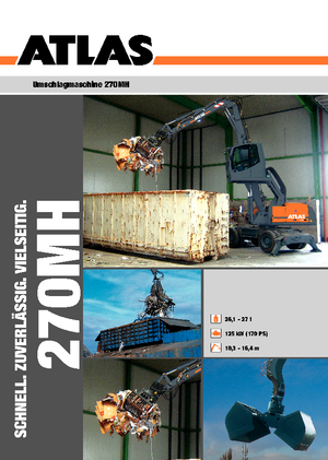 Bageri na kotačima Atlas 270 MH