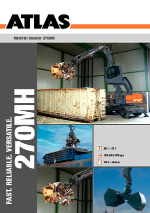 Bageri na kotačima Atlas 270 MH