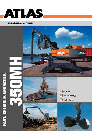 Bageri na kotačima Atlas 350 MH