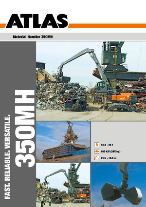 Bageri na kotačima Atlas 350 MH