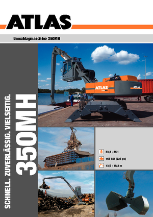 Bageri na kotačima Atlas 350 MH