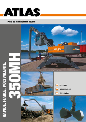 Bageri na kotačima Atlas 350 MH