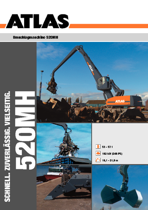 Bageri na kotačima Atlas 520 MH