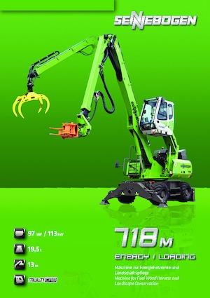 Rukovanje materijalom Sennebogen 718M E