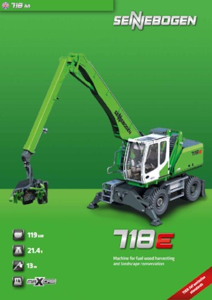 Rukovanje materijalom Sennebogen 718M E