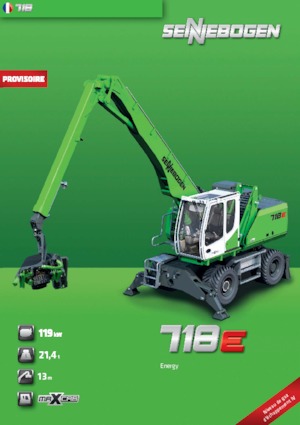 Rukovanje materijalom Sennebogen 718M E