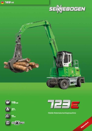 Rukovanje materijalom Sennebogen 723M E