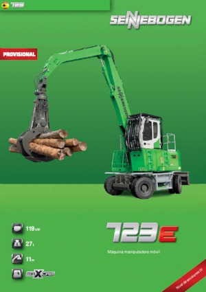 Rukovanje materijalom Sennebogen 723M E