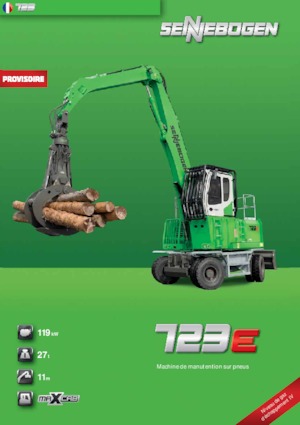 Rukovanje materijalom Sennebogen 723M E