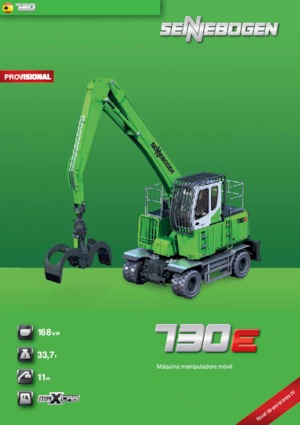 Rukovanje materijalom Sennebogen 730M E