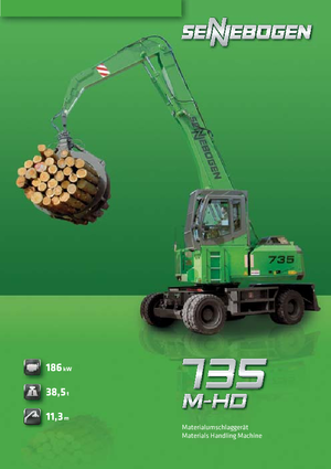 Bageri na kotačima Sennebogen 735 M-HD