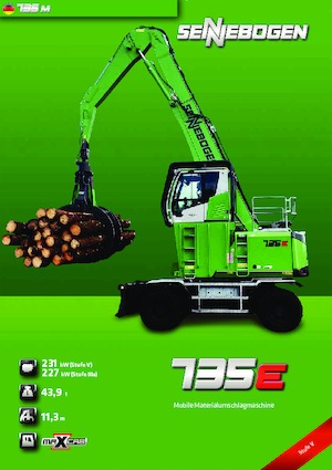 Rukovanje materijalom Sennebogen 735M E