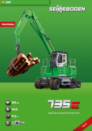 Rukovanje materijalom Sennebogen 735M E