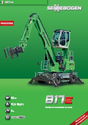 Rukovanje materijalom Sennebogen 817M E