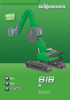 Bageri na kotačima Sennebogen 818 R